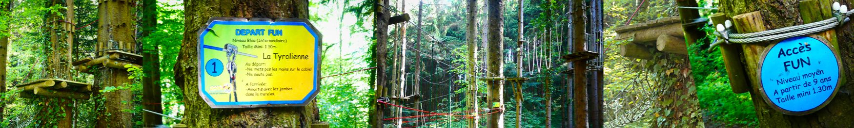 Bandeau - Accrobranche