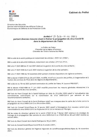 Arrêté