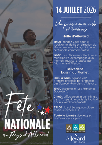 Festivités du 14 juillet 2026