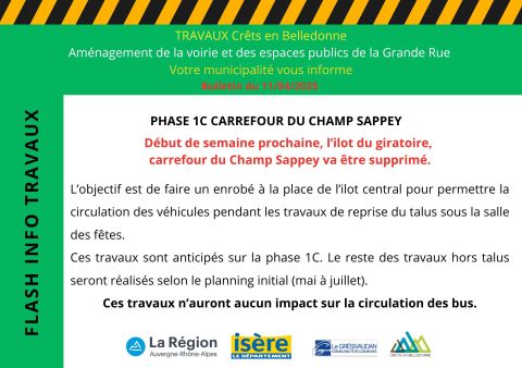 Travaux Grande rue
