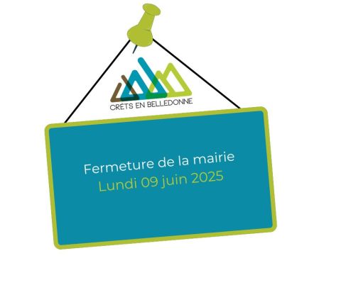 Fermeture de la mairie