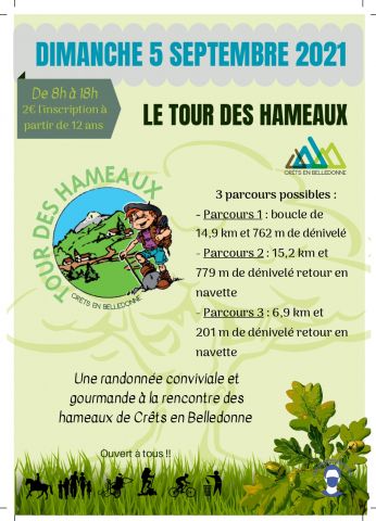 Flyer du Tour des hameaux