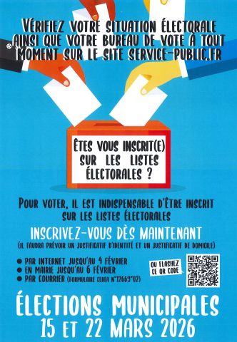 Inscription liste électorale