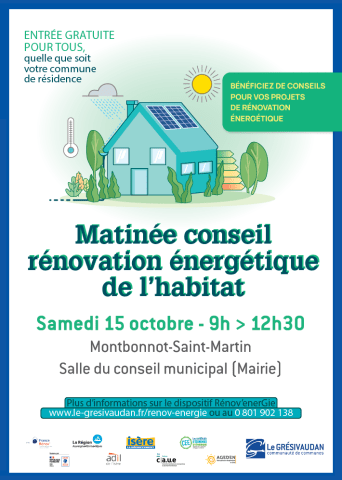 Matinée conseil rénovation énergétique de l'habitat