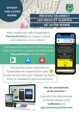 Application panneau pocket