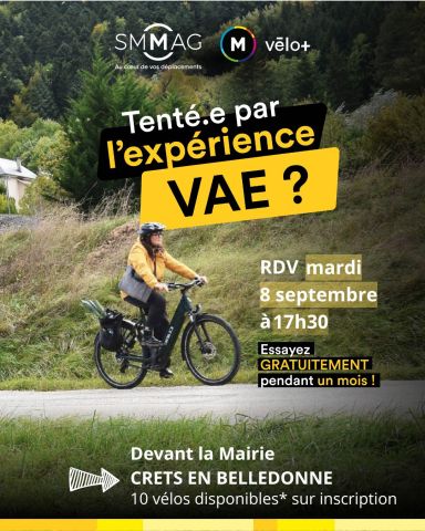 Profitez gratuitement d’une location d’un mois pour un vélo à assistance électrique Mvélo+ !