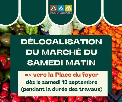 Marché délocalisé