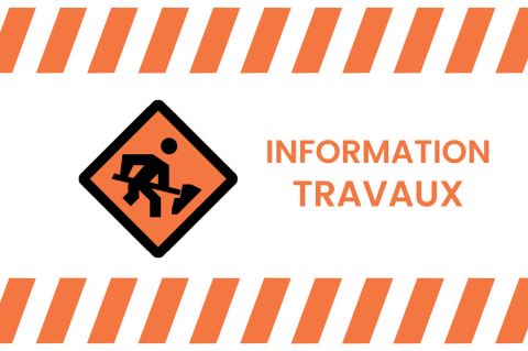 Icone travaux information