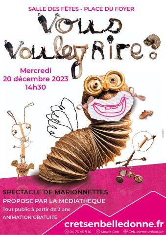 Spectacle "Vous voulez rire ?"