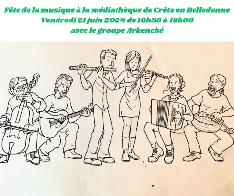 La médiathèque fête la musique