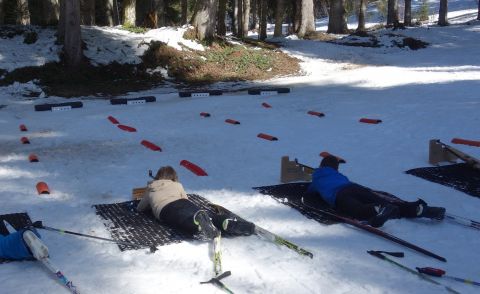 Biathlon à l'espace nordique du Barioz