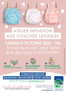 Atelier couches lavables