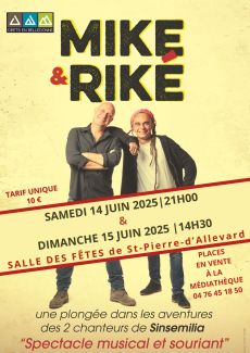 MIKE & RIKÉ : spectacle musical et souriant !