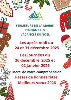 Fermeture mairie