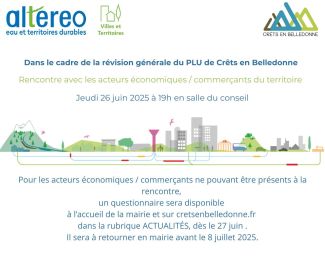 Visuel rencontre PLU AE/Com