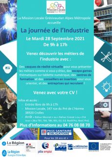 Flyer journée de l'industrie