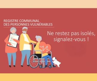 Registre des personnes vulnérables