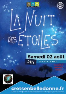 Visuel nuit des étoiles