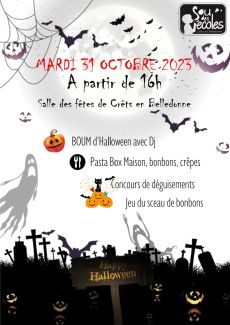 Halloween organisé par le Sou des écoles