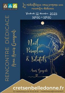 Rencontre dédicace avec Anaïs Guagenti à la médiathèque