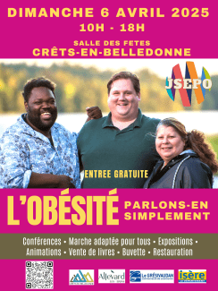 Visuel journée de soutien et de partage sur l'obésité