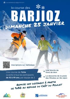 Course des Barjioz 2026