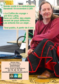 contes à la médiathèque de Crêts en Belledonne 18 nov 2022